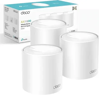 Main Images for TP-Link Deco X10 (3-Pack) AX1500Mbps Whole Home Mesh WiFi 6 System