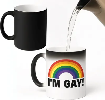 Main Images for I'm Gay Rainbow Heat Change Mug