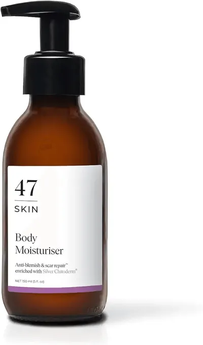 Main Images for 47 Skin Anti-blemish & scar repair Body Moisturiser enriched with Silver Chitoderm for…