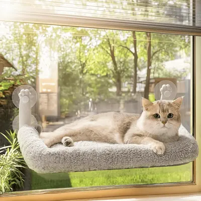 Main Images for MEWOOFUN Cat Window Bed Hammock for Indoor Cats
