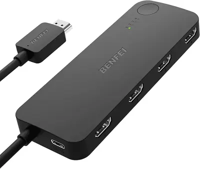 Main Images for BENFEI HDMI Switch 4 in 1 Out 4K@60Hz