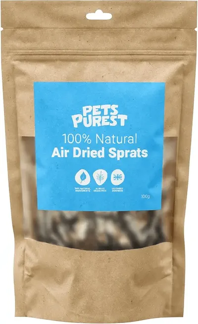 Main Images for Pets Purest Sprats Dog Treats & Cat Snack