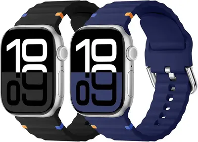 Main Images for Joehwerr 2Pack Sport Straps Compatible with Apple Watch Ultra 2 Strap 49mm 46mm 45mm…