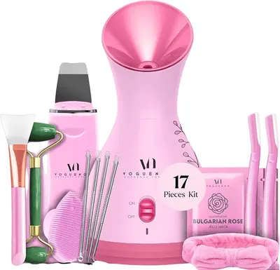 Main Images for Facial Steamer Spa Kit with Complimentary 17 Skin Care Tools