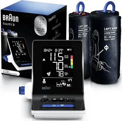 Main Images for Braun ExactFit 3 Blood Pressure Monitor for Home Use