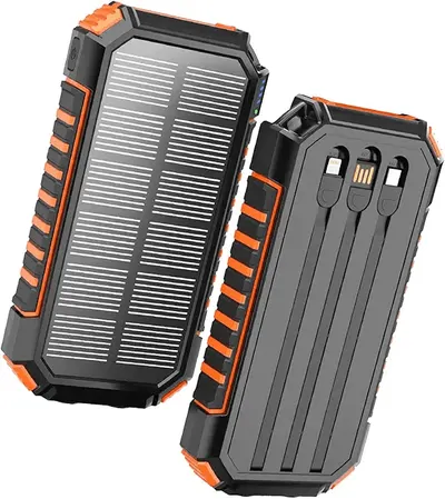 Main Images for Virelek Solar Power Bank 27000mAh