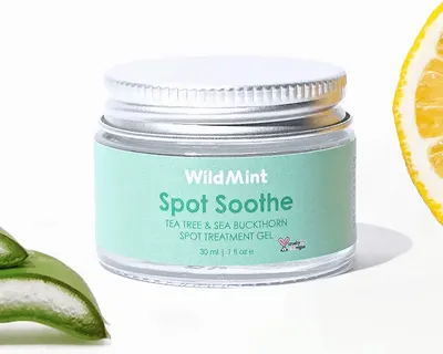Main Images for WildMint Spot Soothe Natural Spot Treatment Gel