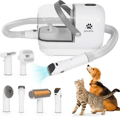 Main Images for Pawella Pet Grooming Kit with Vacuum