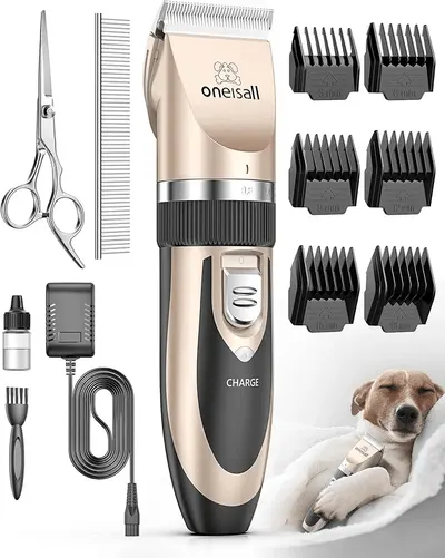 Main Images for oneisall Dog Clippers Low Noise