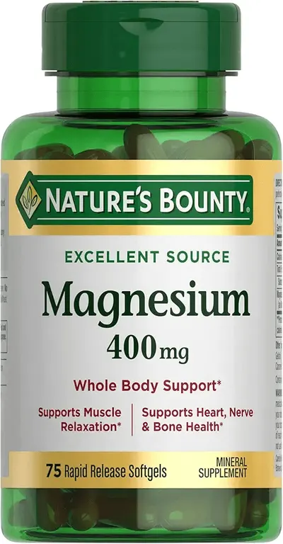 Main Images for Nature's Bounty Magnesium 400 mg