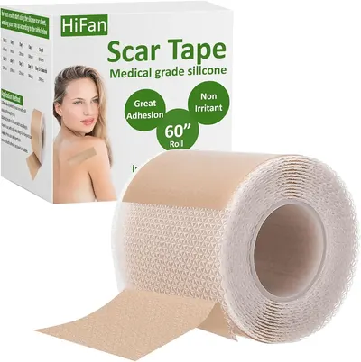 Main Images for HiFan Medical-Grade Silicone Scar Sheets