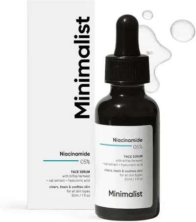 Main Images for Minimalist 5% Niacinamide Face Serum for Clear Glowing Skin