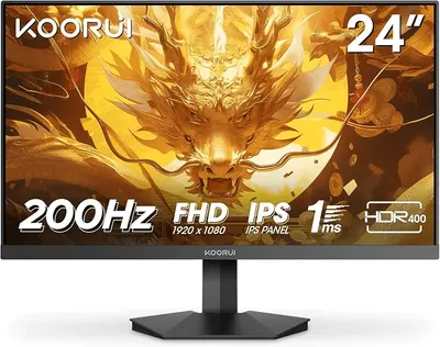 Main Images for KOORUI G2411P 24 Inch Gaming Monitor