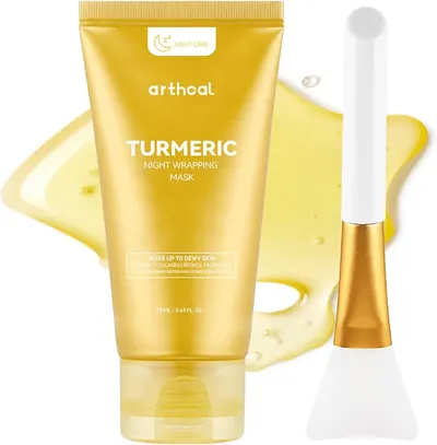Main Images for Turmeric & Collagen Overnight Peel-Off Mask