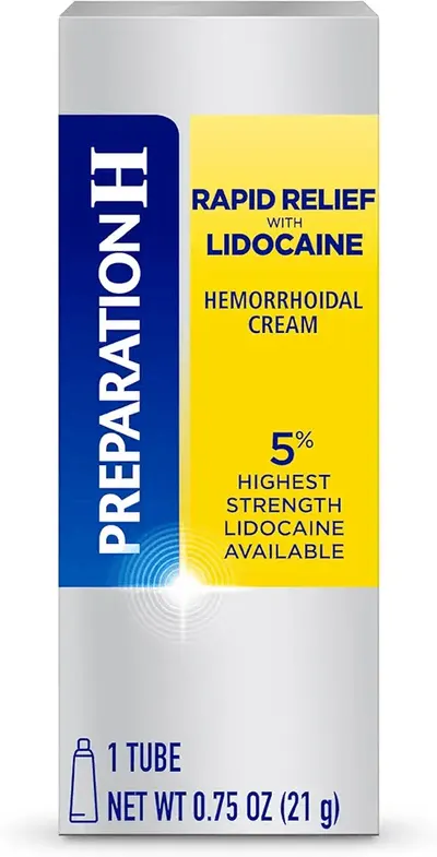 Main Images for Preparation H Rapid Relief Hemorrhoid Cream with Lidocaine