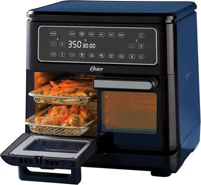 Main Images for Oster 11-Quart Flex Air Fryer Oven Dual Air Fryer with 2 Cooking Zones Double with 6…