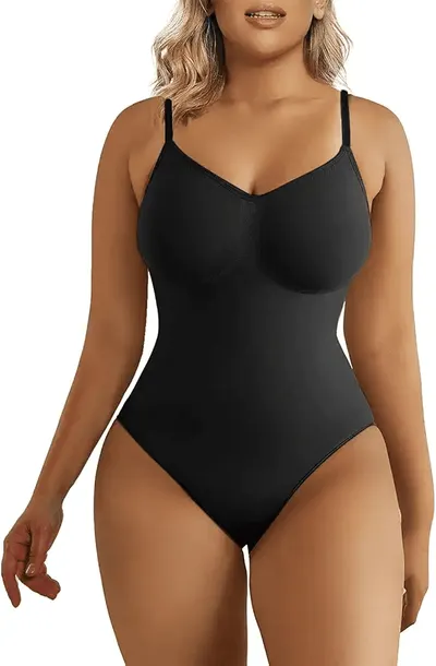 Main Images for SHAPERX Women's Shapewear Bodysuit Tummy Control Body Shaper Seamless Sculpting Snatched…