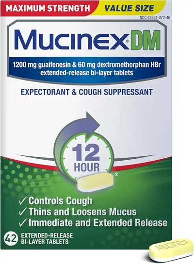 Main Images for Cough Suppressant and Expectorant
