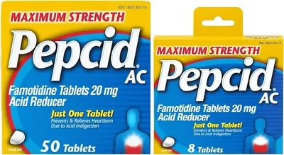 Main Images for Pepcid AC Maximum Strength Heartburn Relief Tablets