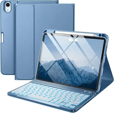 Main Images for Vobafe Case with Keyboard for iPad Air 11 inch 2025 2024 M3 M2/iPad Air 5 4 2022 2020…