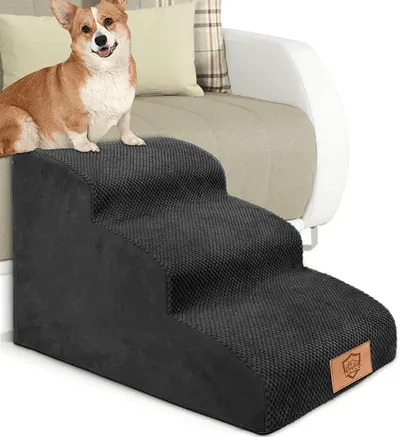 Main Images for MASTERTOP Dog Steps for Bed