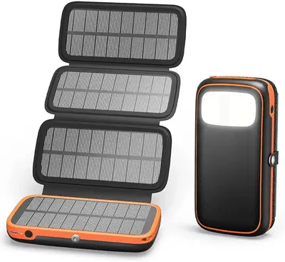 Main Images for Paloceru Solar Power Bank 26800mAh