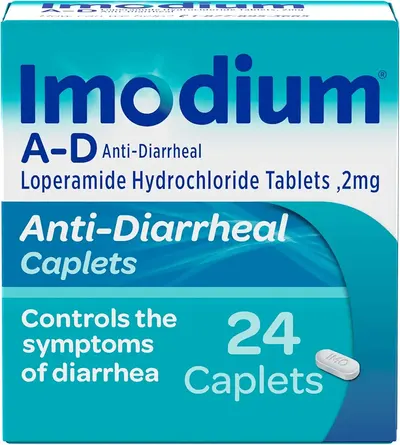 Main Images for Imodium A-D Diarrhea Relief Caplets with Loperamide Hydrochloride
