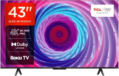 Main Images for TCL 43RC650K 43-inch QLED Pro Television