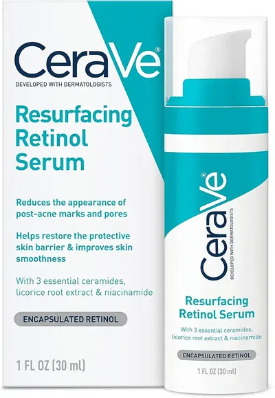 Main Images for CeraVe Resurfacing Retinol Serum For Post Acne Marks