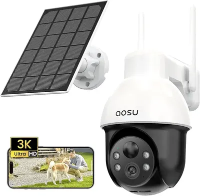 Main Images for AOSU 3K Security Camera Outdoor Wireless