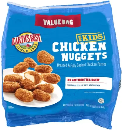 Main Images for Earth's Best Frozen Chicken Nuggets for Kids