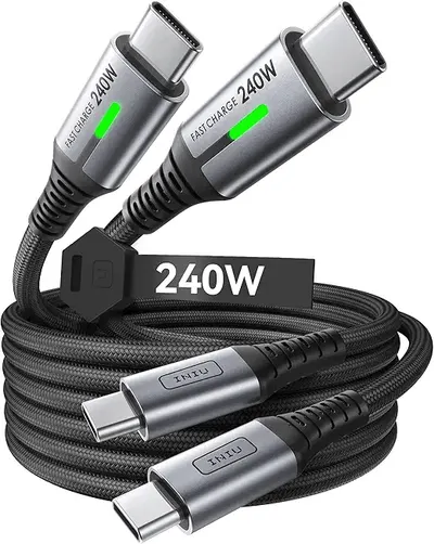 Main Images for INIU 240W USB C to USB C Charger Cable