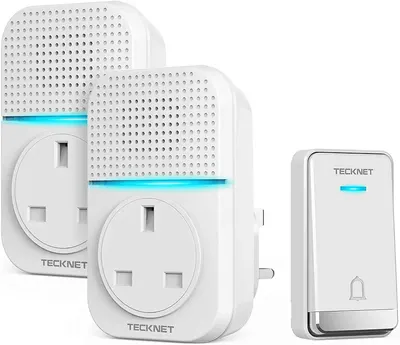 Main Images for TECKNET Self-Powered Doorbell