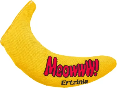 Main Images for Ertzinla Catnip Toys Banana for Cats UK Banana