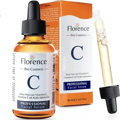 Main Images for Big 2.11oz. Organic Vitamin C Serum for Face with Hyaluronic Acid & Niacinamide.…
