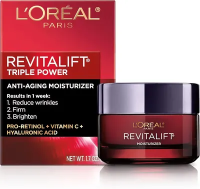 Main Images for L'Oreal Paris Revitalift Triple Power Anti-Aging Face Moisturizer