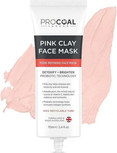 Main Images for Australian Pink Clay Face Mask Beauty 70ml by Procoal