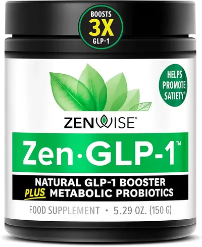Main Images for ZenGLP-1™ Natural GLP-1 Booster + Metabolic Probiotics to Help Control Hunger & Cravings