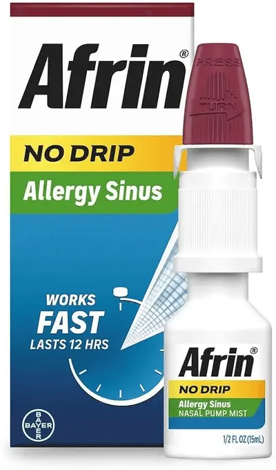 Main Images for Afrin No Drip Allergy Sinus Nasal Spray