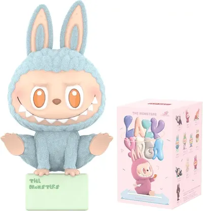 Main Images for POP MART THE MONSTERS Lazy Yoga Series 1Box 2.5 inches Articulated Character Premium…