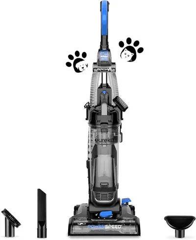 Main Images for Eureka PowerSpeed Lightweight Upright Vacuum Cleaner for Carpet and Hard Floor
