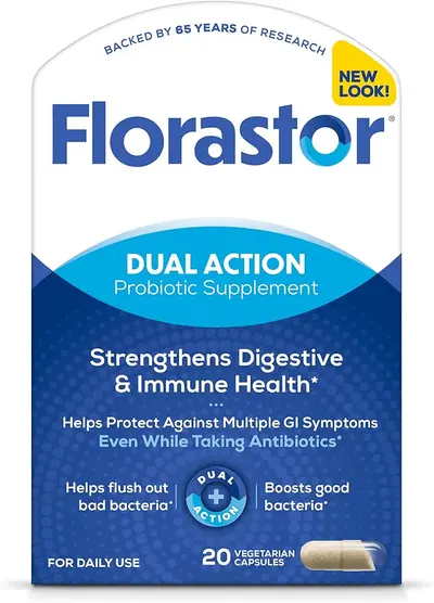 Main Images for Florastor Probiotics for Digestive & Immune Health