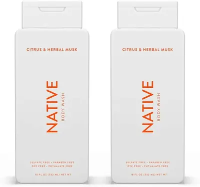 Main Images for Native Body Wash Contains Naturally Derived Ingredients