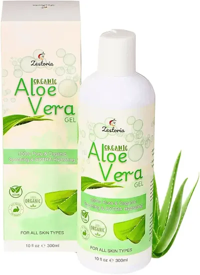 Main Images for Zestoria Organic Aloe Vera Gel 300ml