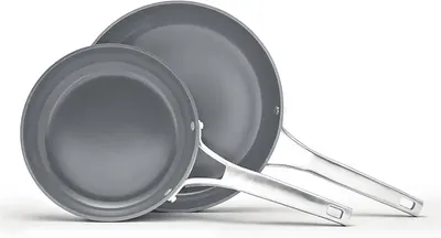 Main Images for Calphalon® Premier Ceramic Nonstick 8" and 10" Frying Pan Set