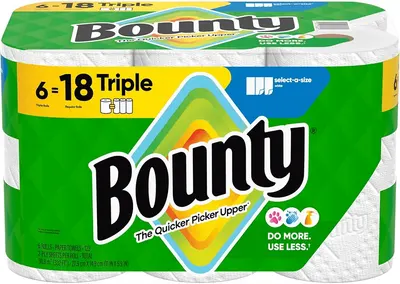 Main Images for Bounty Paper Towels Select-A-Size