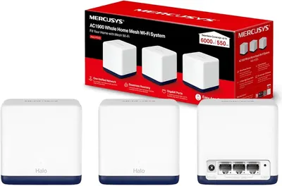 Main Images for MERCUSYS Halo H50G(3-pack) AC1900Mbps Mesh WiFi System
