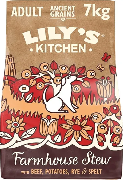 Main Images for Lily’s Kitchen Made with Natural Ingredients Adult Dry Dog Food Beef Stew with Ancient…