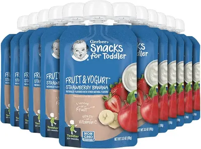 Main Images for Gerber Baby Food Pouches