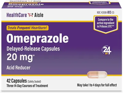 Main Images for HealthCareAisle Omeprazole 20 mg